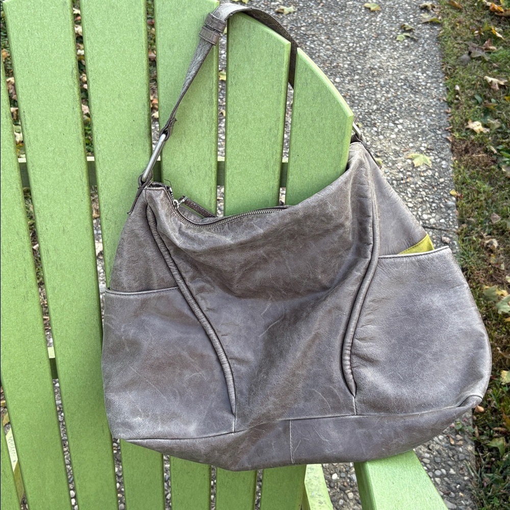 Kenneth Cole Reaction Taupe Shoulder Bag